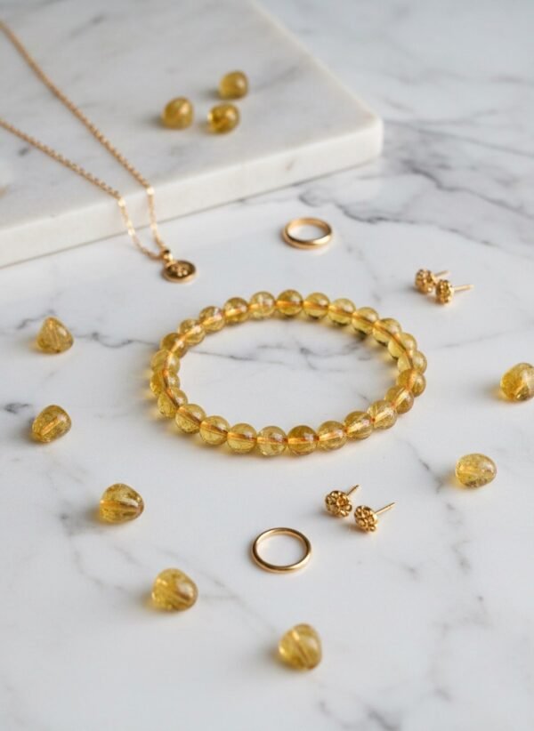 Natural Citrine Bracelet