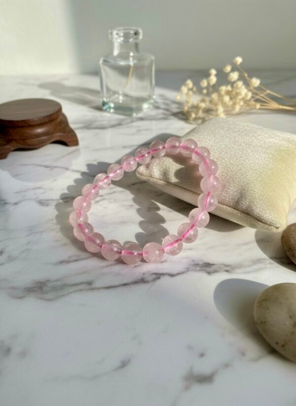Natural Rose Quartz Bracelet