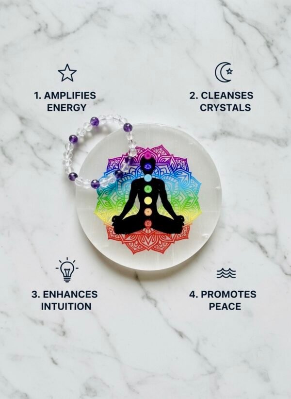 Selenite Charging Plate