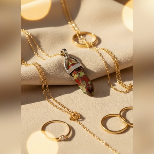 Natural Dragon Blood Pendant