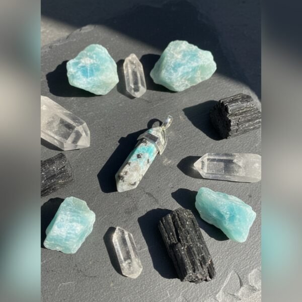 Natural Multi Amazonite Pendant